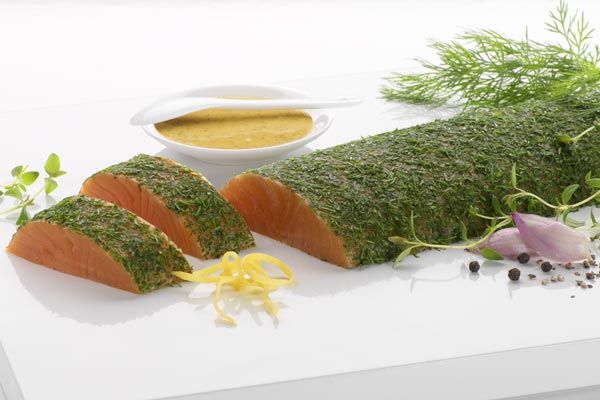 Gravadlax Rücken