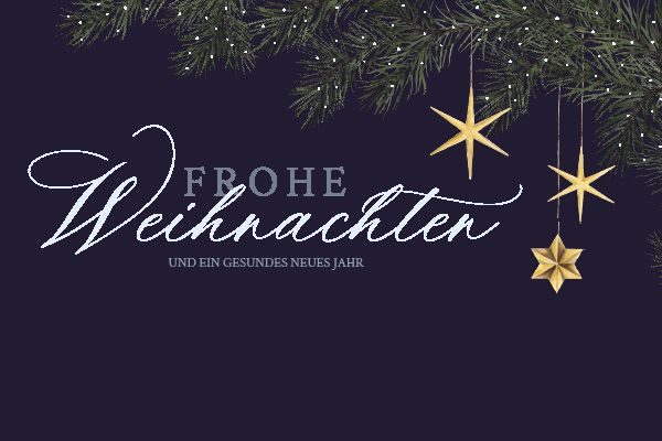 Weihnachtskarte Frohe Weihnachten