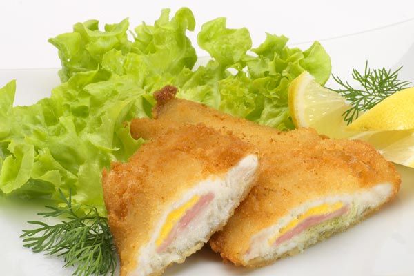 Scholle Goldbutt Cordon Bleu