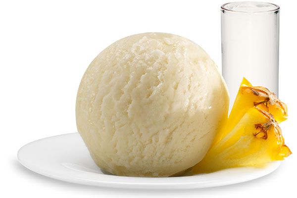 Pina Colada, Italienisches Eis