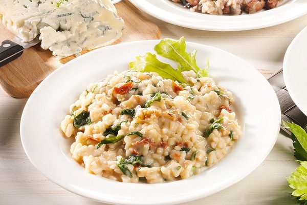 Risotto mit Gorgonzola