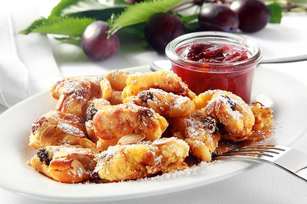 Kaiserschmarrn mit Zwetschgenröster