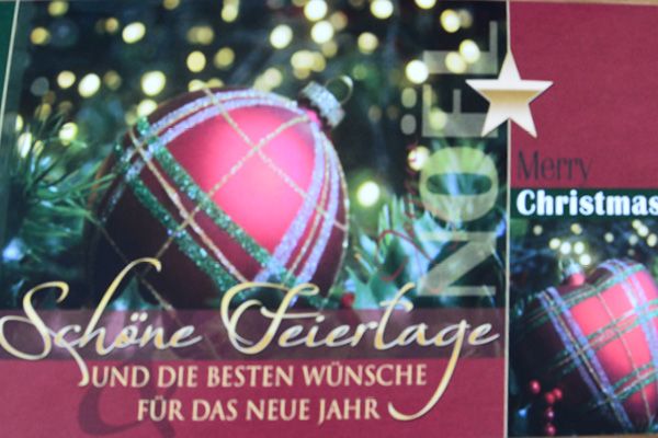 Weihnachtskarte