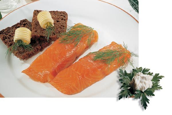 Stremel-Lachs, heißgeräuchert