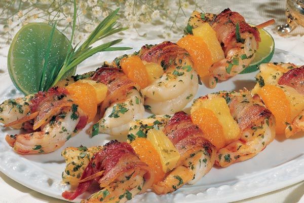 Scampi-Spieße