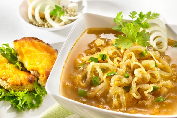 Zwiebelsuppe