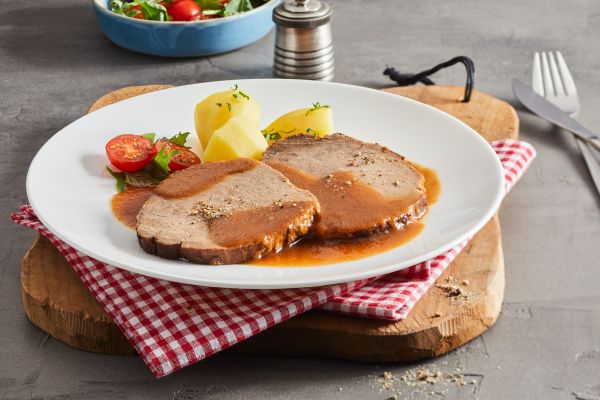 Sauerbraten mit Sauce