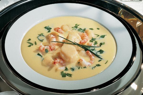 Scallops-Suppe