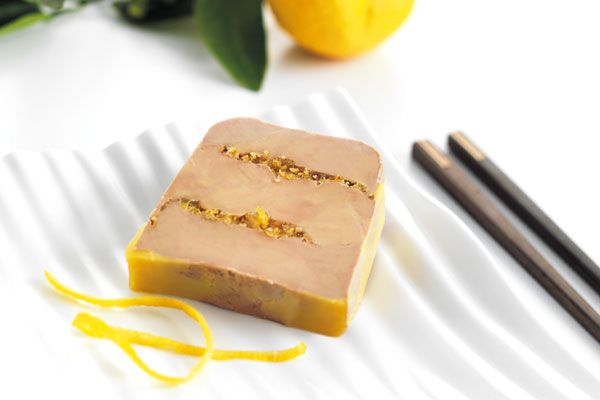 Entenleber mit Yuzu