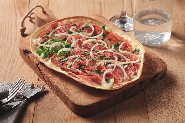 Flammkuchen Iberico-Schinken