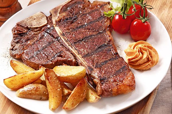 Dry Aged T-Bone Steaks (